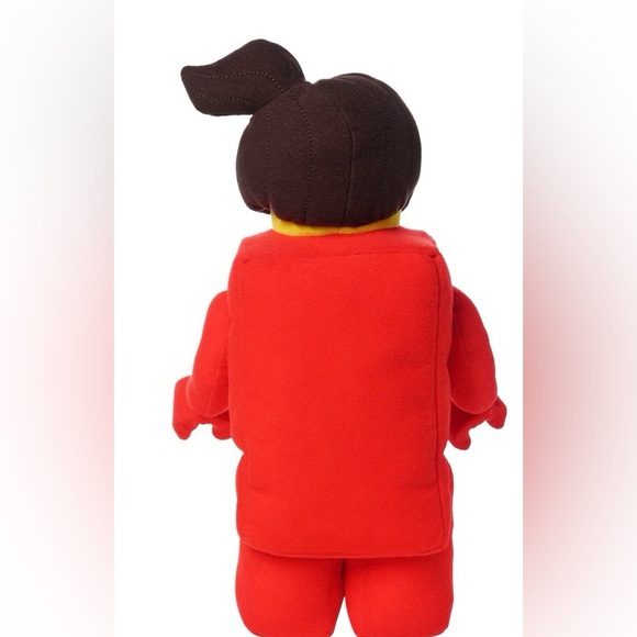 NWT LEGO Minifigure Brick Suit Girl 13” Plush Character Collectible Lego Lovers - Picture 2 of 5